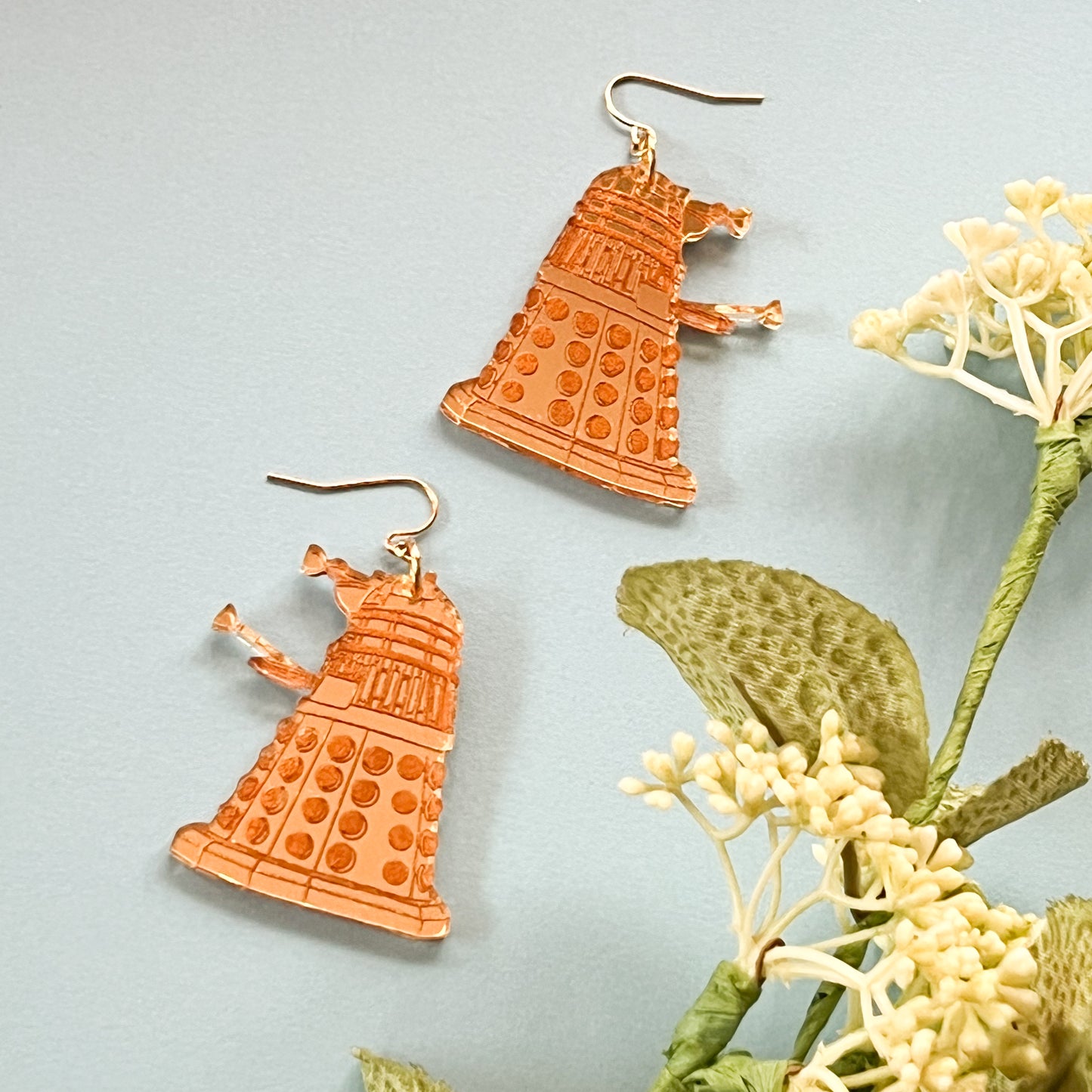Dalek Earrings